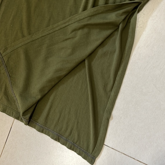 Frame kaki green maxi dress Size Small - Picture 4 of 4
